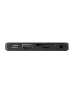 Sitecom AC-1005 interface hub USB 3.2 Gen 1 (3.1 Gen 1) Type-C 480 Mbit/s Zwart, Grijs