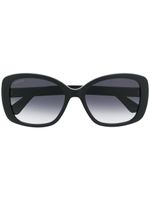 Gucci Eyewear lunettes de soleil GG à monture carrée - Noir