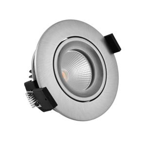 Noxion LED Spot Aqua Kantelbaar Vuurvast Aluminium 6W 400lm 36D - 927 Zeer Warm Wit | Zaagmaat 92mm - IP65 - Beste Kleurweergave - Dimbaar