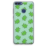 Groene blaadjes: Huawei P Smart (2018) Transparant Hoesje