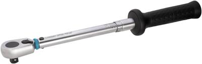 HAZET Momentsleutel 6121-1CT - Draaimomentbereik min-max: 20 - 120 Nm - Nauwkeurigheid: 2% - 1/2 inch (12,5 mm) vierkant massief - Lengte: 437 mm