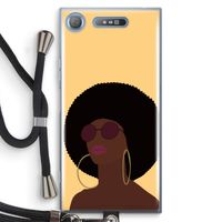 Golden hour: Sony Xperia XZ1 Transparant Hoesje met koord