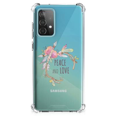 Samsung Galaxy A52 4G/5G Stevig | Bumper Hoesje | Boho Text Samsung Galaxy A52 4G/5G Stevig | Bumper Hoesje | Boho Text