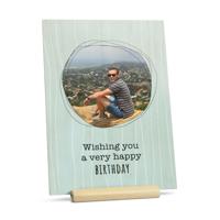 Gepersonaliseerde houten kaart - Verticaal