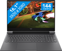 HP Victus Gaming 16-r0974nd Intel® Core™ i7 i7-13620H Laptop 40,9 cm (16.1") Full HD 16 GB DDR5-SDRAM 1 TB SSD NVIDIA GeForce RTX 4060 Wi-Fi 6 (802.11ax) Windows 11 Home Zwart