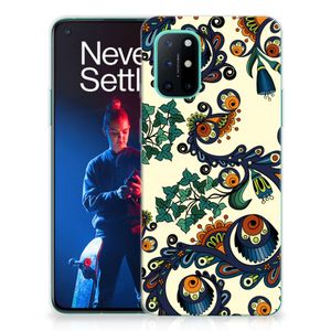 Siliconen Hoesje OnePlus 8T Barok Flower