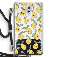 Citroenen: Honor 6X Transparant Hoesje met koord Citroenen: Honor 6X Transparant Hoesje met koord