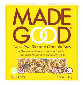 Granola bar chocolate banana 24 gram bio