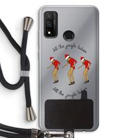 Jingle Ladies: Huawei P Smart (2020) Transparant Hoesje met koord