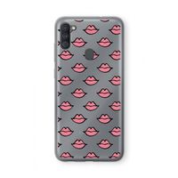 Lipjes: Samsung Galaxy A11 Transparant Hoesje