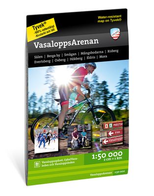 Wandelkaart Terrängkartor VasaloppsArenan | Zweden | Calazo