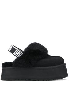 UGG mules à design texturé - Noir