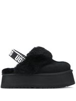 UGG mules à design texturé - Noir - thumbnail