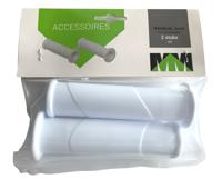 MM Handvat rond wit 2 stuks