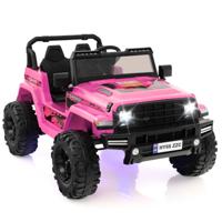 24V Kinder Elektroauto Kinderauto Elektrisch 2-zitter 77 x 115 x 67 cm Roze