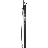 ophangbeugel Locking Bike Trac 121 cm staal zwart - thumbnail