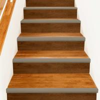 VidaXL Trapprofielen 30 pcs champagne 67 x 3.5 x 3 cm aluminium
