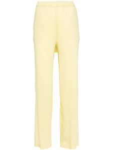 Fabiana Filippi pantalon droit à taille haute - Jaune