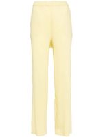 Fabiana Filippi pantalon droit à taille haute - Jaune - thumbnail