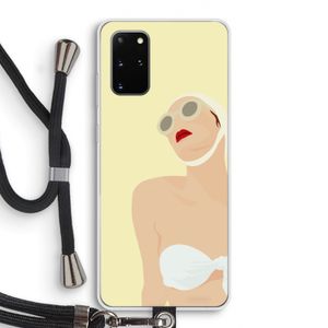Summer: Samsung Galaxy S20 Plus Transparant Hoesje met koord