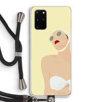 Summer: Samsung Galaxy S20 Plus Transparant Hoesje met koord
