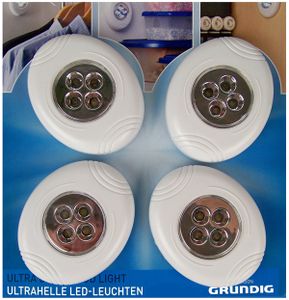 Grundig Ultraheldere POD-lamp, set van 4 stuks