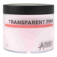 Astonishing Nails Acryl Acrylic Powder Transparent Pink 250gr