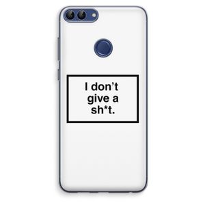 Don't give a shit: Huawei P Smart (2018) Transparant Hoesje