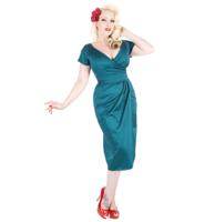 Loretta Dress, Teal-40 (NL)/ 14 (UK) | 38% korting