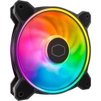 Cooler Master MasterFan MF120 HALO² Computer behuizing Ventilator 12 cm Zwart 1 stuk(s) - thumbnail