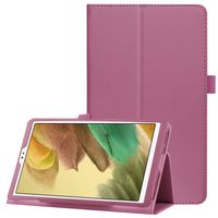 Lunso - Stand flip sleepcover hoes - Samsung Galaxy Tab A7 Lite - Paars