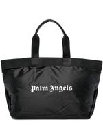 Palm Angels sac cabas à logo imprimé - Noir