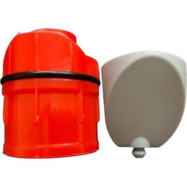 MONDIAZ Cartouche met membraan en click unit voor alle ruimte besparende click sifons 6.7cm