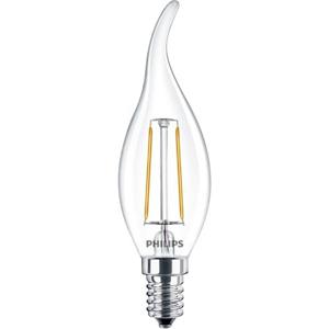 Philips Lighting 37759200 LED-lamp Energielabel E (A - G) E14 Kaars windlicht 2 W = 25 W Warmwit (Ø x l) 35 mm x 123 mm 1 stuk(s)