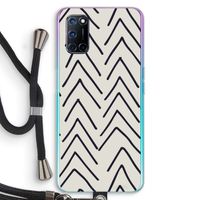 Marrakech Arrows: Oppo A72 Transparant Hoesje met koord