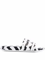 adidas claquettes Marimekko Adilette - Blanc