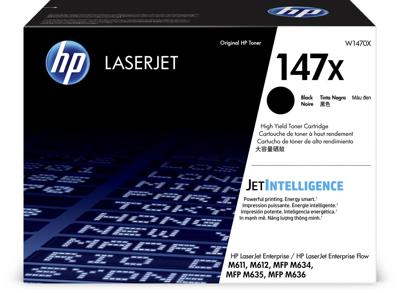 HP toner 147X, 25.200 pagina&apos;s, OEM W1470X, zwart