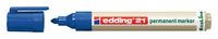 Viltstift edding 21 Eco rond blauw 1.5-3mm