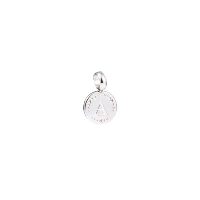 Go Dutch Label Letter A Kettinghanger Zilver