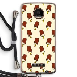 Yummy: Motorola Moto Z Force Transparant Hoesje met koord