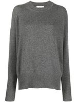 Jil Sander pull en cachemire à col rond - Gris