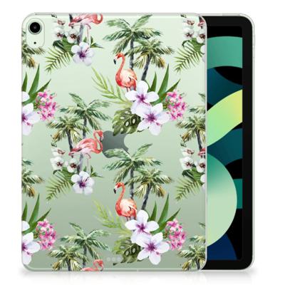 iPad Air (2020/2022) 10.9 inch Back Case Flamingo Palms iPad Air (2020/2022) 10.9 inch Back Case Flamingo Palms
