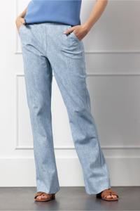 Studio Anneloes Flair Bnd Denim Trousers 12626 Flared 6700 Denim Light