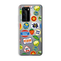 Fruitsticker: Huawei P40 Pro Transparant Hoesje