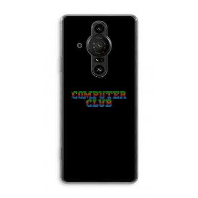 Retro: Sony Xperia Pro-I Transparant Hoesje