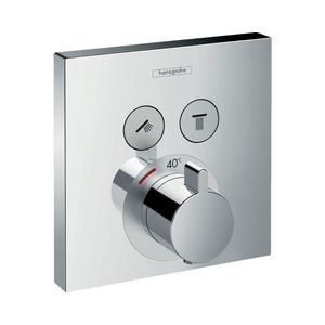 Hansgrohe Thermostaat Afbouwdeel ShowerSelect Voor 2 Functies Chroom