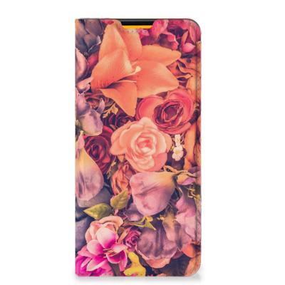 Samsung Galaxy M52 Smart Cover Bosje Bloemen