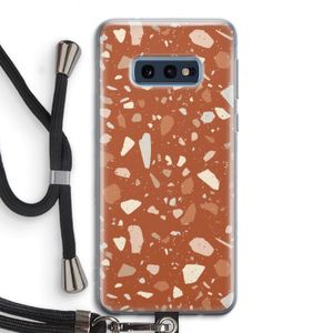Terrazzo N°22: Samsung Galaxy S10e Transparant Hoesje met koord