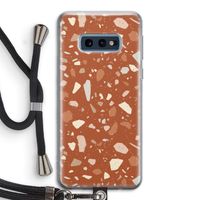 Terrazzo N°22: Samsung Galaxy S10e Transparant Hoesje met koord