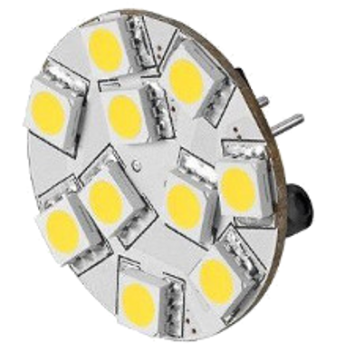 Led G4 Steeklamp 2 Watt - 10-30 Volt - 3000K - Dimbaar